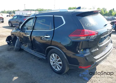 2018 Nissan Rogue Sv из США, поврежденный, VIN KNMAT2MVXJP524682